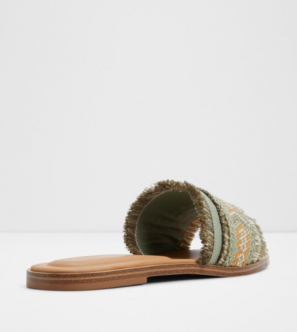 Aldo Aldo - Green Flat Sandals