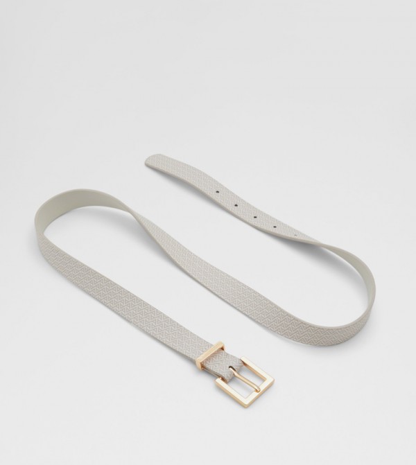 Aldo Accessories  Belts - Off White Non Leather Belts