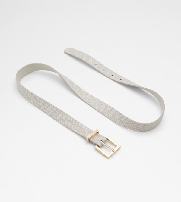 Aldo Accessories  Belts - Off White Non Leather Belts