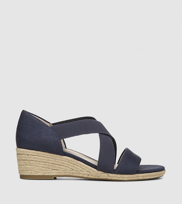 Life Stride Life Stride - Blue Wedge Sandals