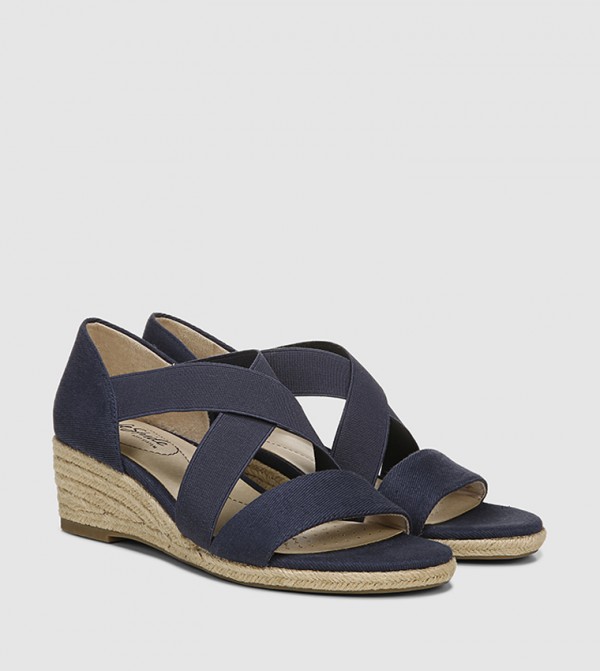 Life Stride Life Stride - Blue Wedge Sandals