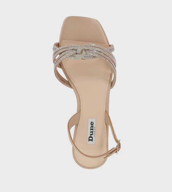Dune London  Sandals - Mink Flat Sandals