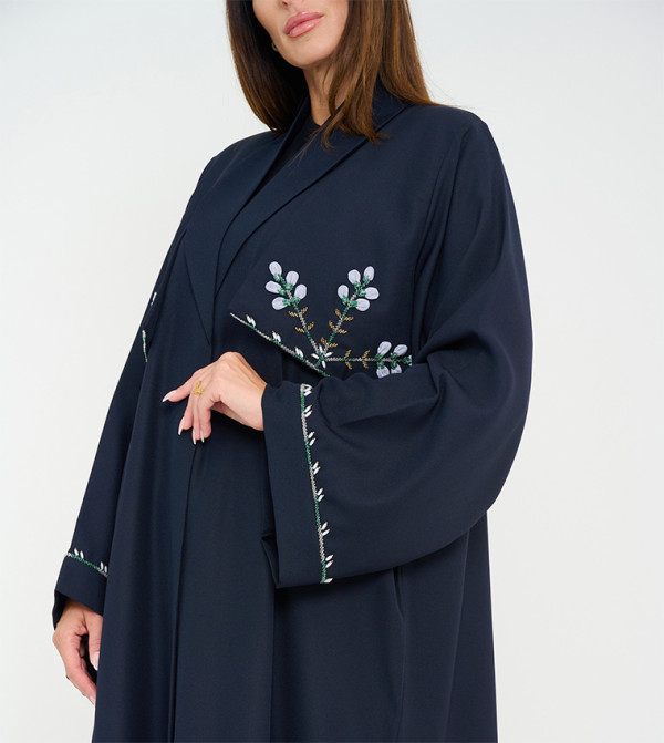 Rosette Abaya Rosette Abaya - Navy Abayas