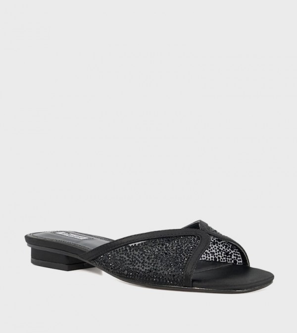 Dune London Dune London - Black Flat Sandals