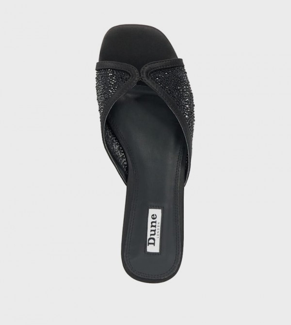Dune London Dune London - Black Flat Sandals