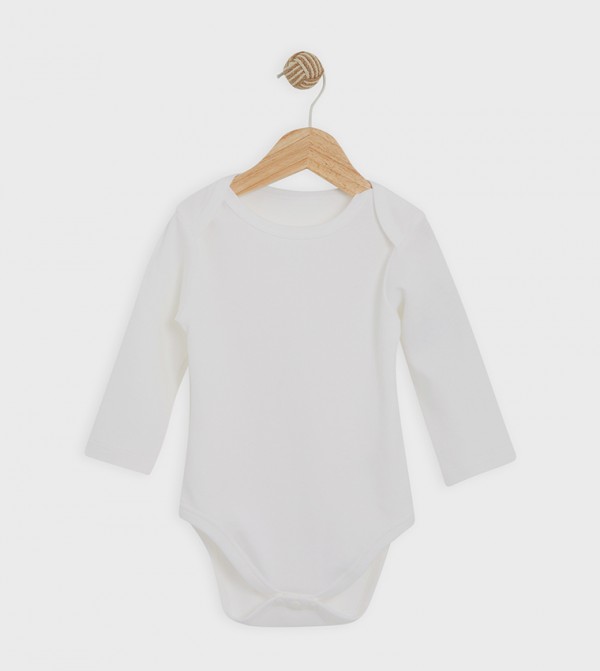 BABIES & MORE  Onepiece & Bodysuits - White Bodysuit