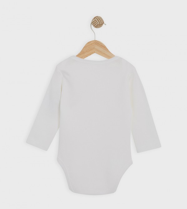 BABIES & MORE  Onepiece & Bodysuits - White Bodysuit