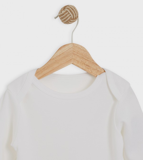 BABIES & MORE  Onepiece & Bodysuits - White Bodysuit