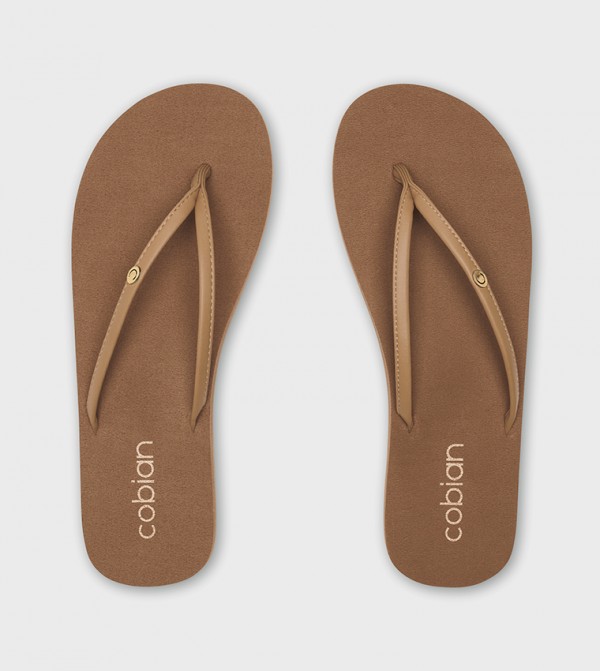 COBIAN COBIAN - Tan Flip-Flops