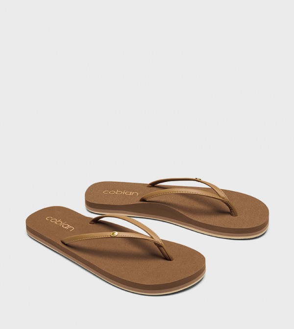 COBIAN COBIAN - Tan Flip-Flops