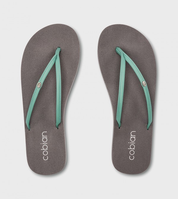 COBIAN COBIAN - Grey Flip-Flops