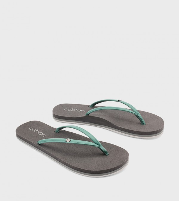COBIAN COBIAN - Grey Flip-Flops