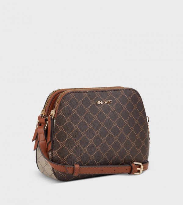 ناين وست ناين وست - بني  Cross Body Bags
