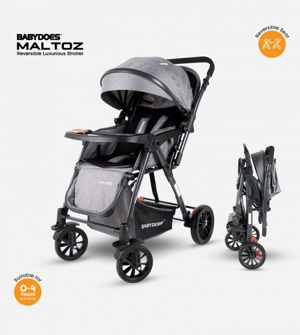 BABYDOES  - Grey Strollers & Travel Systems