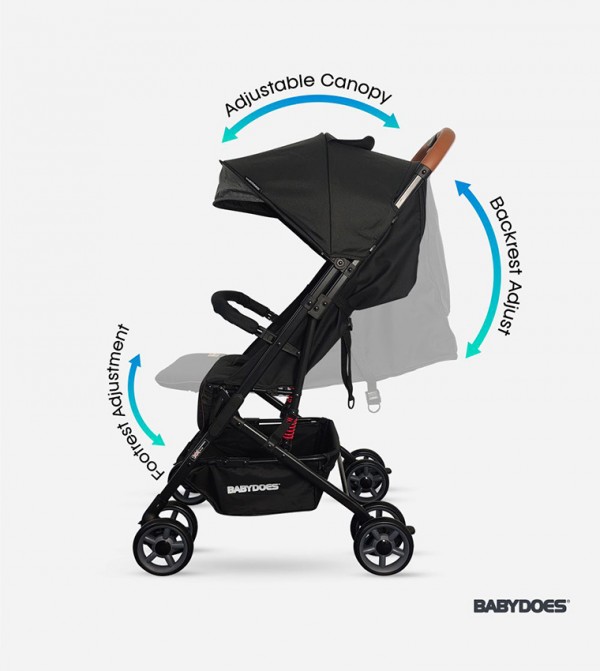 BABYDOES  - Black Strollers & Travel Systems