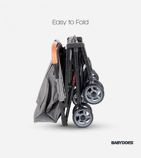 BABYDOES  - Grey Strollers & Travel Systems