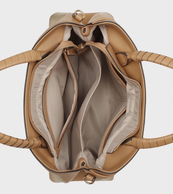 ناين وست ناين وست - بني  Satchel Bags