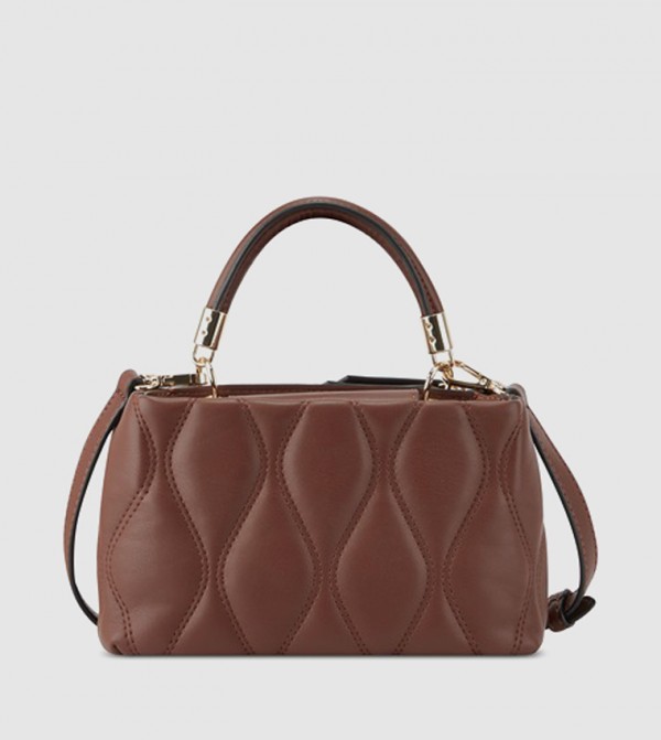 ناين وست ناين وست - بني  Satchel Bag