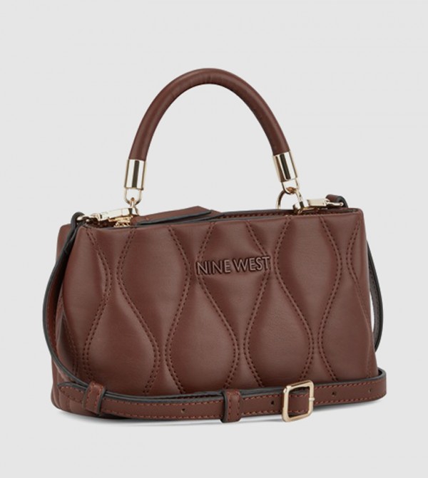 ناين وست ناين وست - بني  Satchel Bag