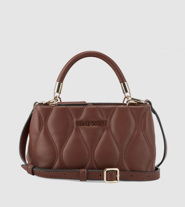 ناين وست ناين وست - بني  Satchel Bag