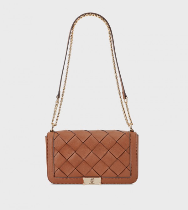 ناين وست  حقائب - حنطي Cross Body Bags