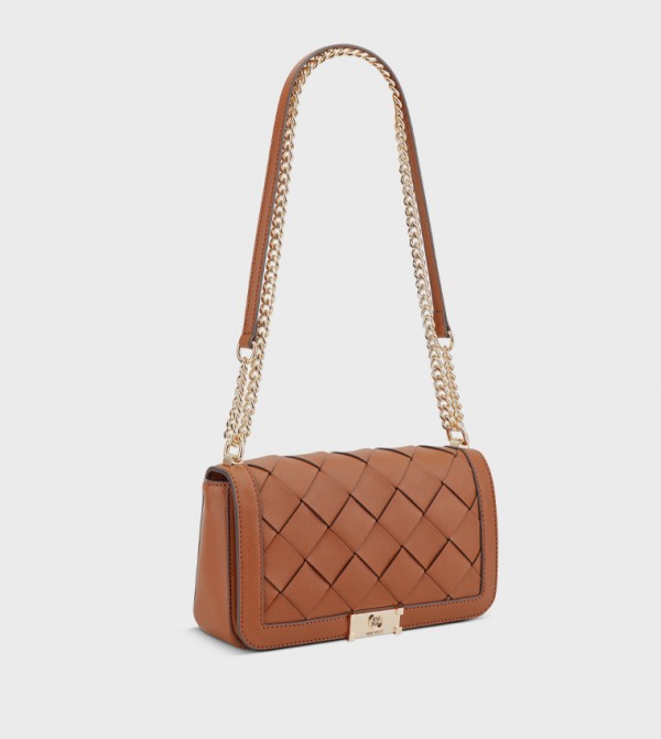 ناين وست  حقائب - حنطي Cross Body Bags