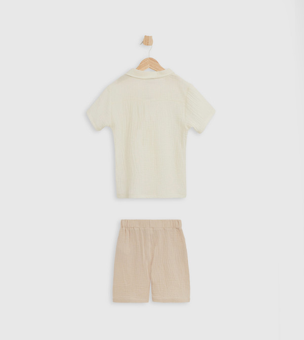 BABIES & MORE BABIES & MORE - Beige Shirts & Bottoms