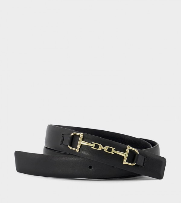 Dune London  Belts - Black Leather Belts