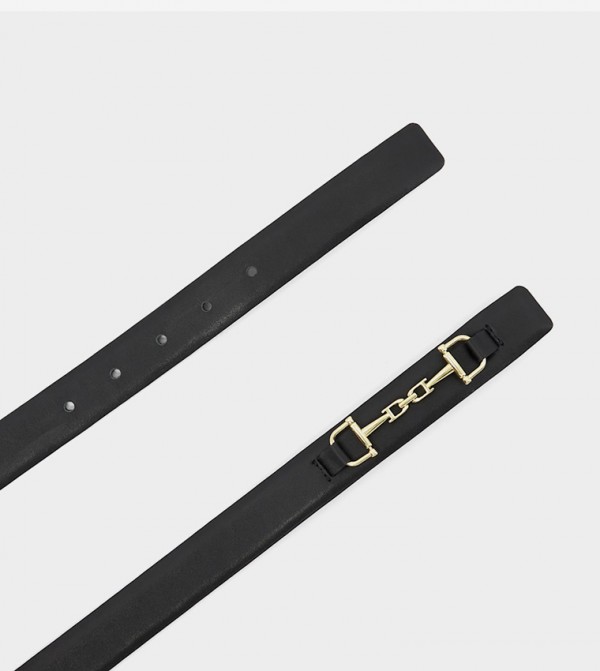 Dune London  Belts - Black Leather Belts
