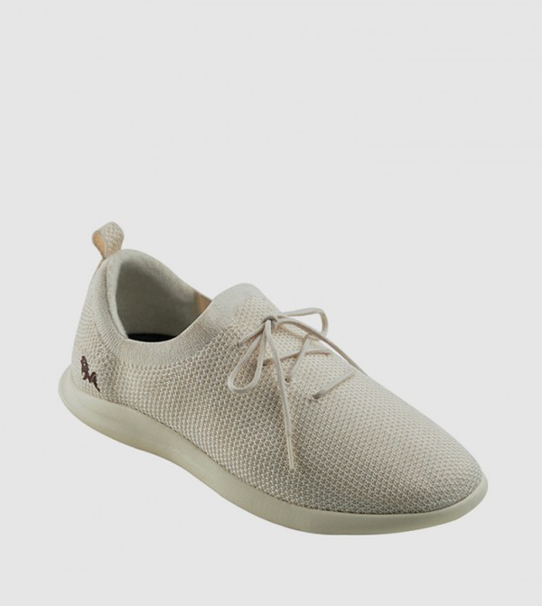 Neeman's - Beige Casual Lace up
