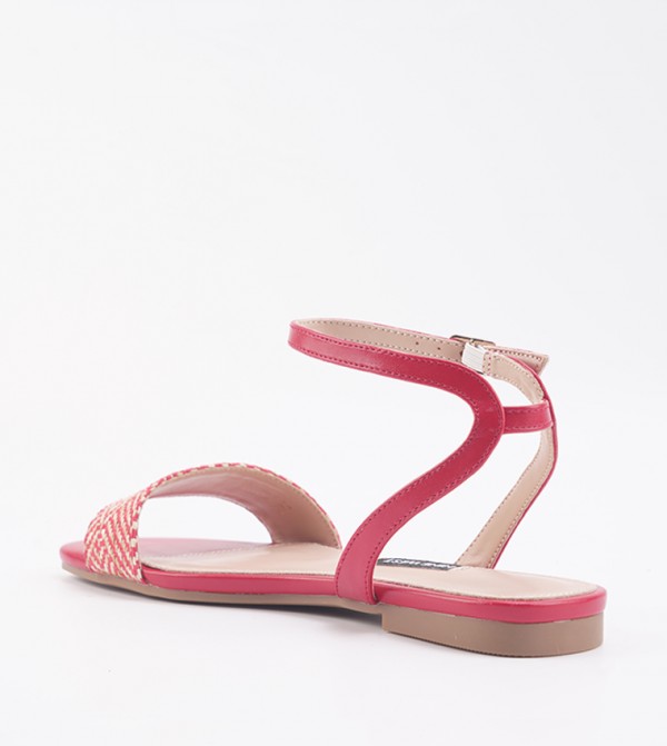 Nine West Nine West - Red Flat Sandals