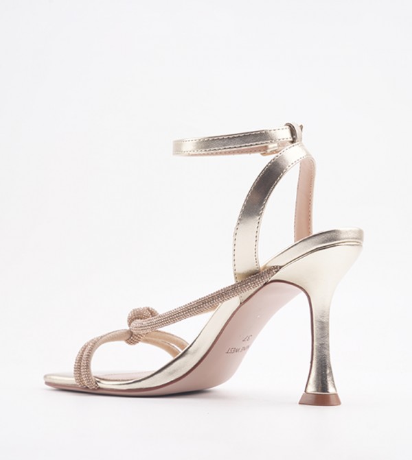 Nine West  ninewest-ramadan - GOLDEN Heeled Sandals