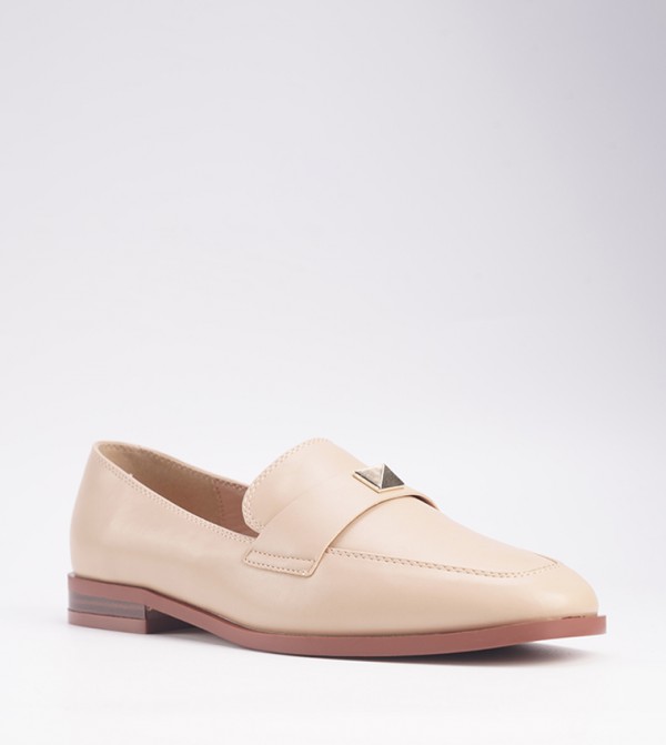 Nine West  Loafers & Mocassins - Nude Loafers/Moccasins