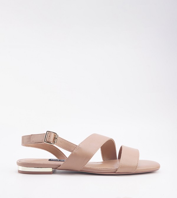 Nine West Nine West - Light Brown Flat Sandals