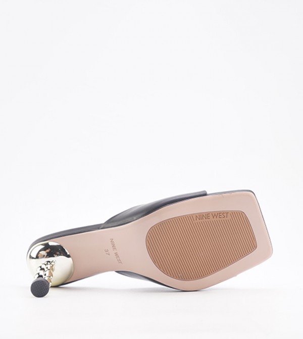 Nine West  Heels - Black Heeled Sandals