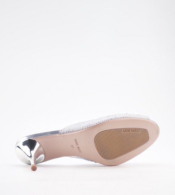 Nine West  ninewest-ramadan - LIGHT GREY Heeled Sandals