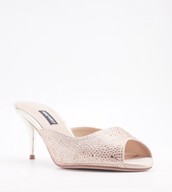 Nine West Nine West - CHAMPAGNE Heeled Sandals