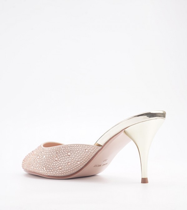 Nine West Nine West - CHAMPAGNE Heeled Sandals