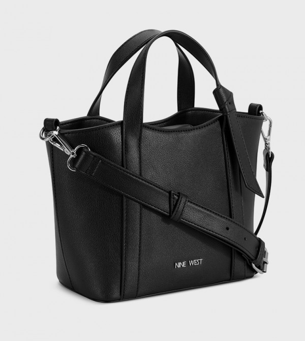 ناين وست  حقائب توت - أسود حقائب يد كبيرة