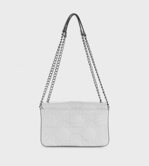 ناين وست  - أبيض Cross Body Bags