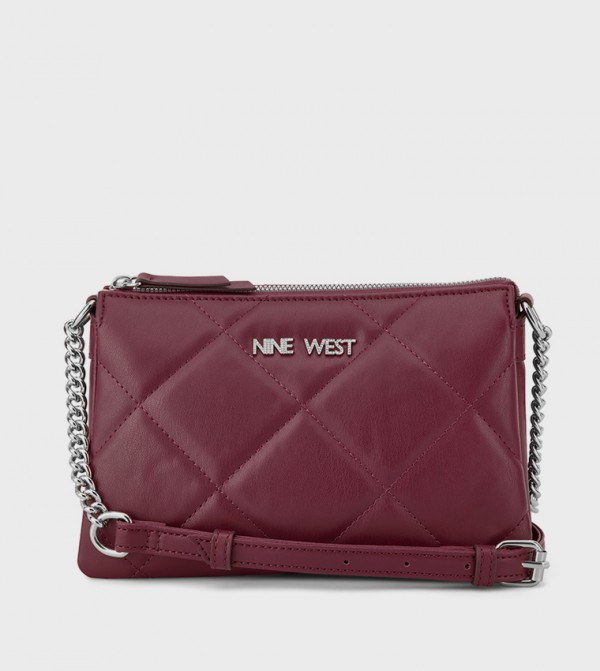 Nine West Nine West - Burgundy Cross Body Bags