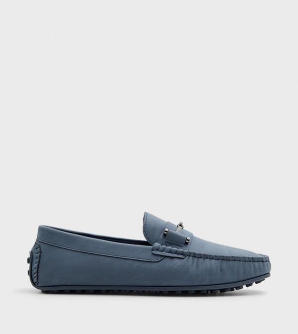 Blue mens loafers shop