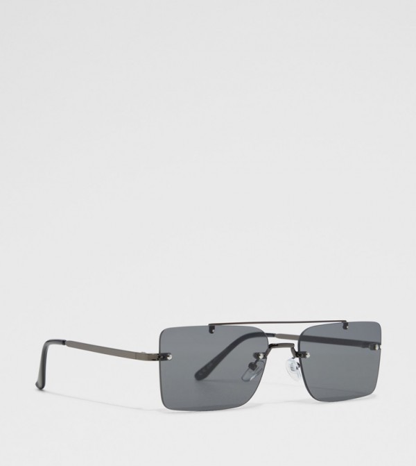 Aldo Accessories Square Sunglasses - Grey Square Sunglasses