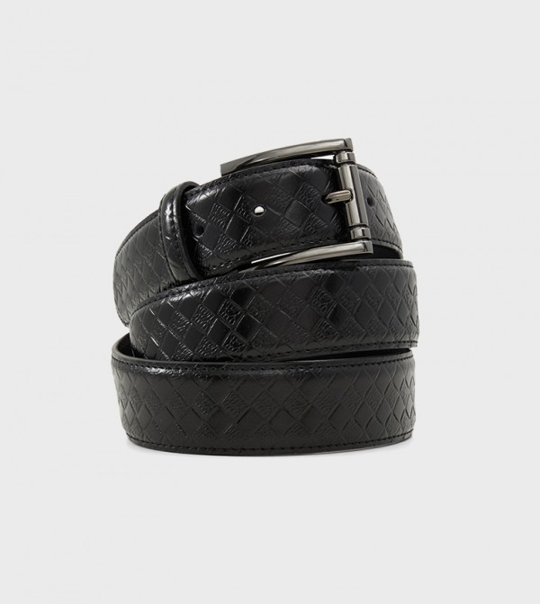 Aldo Accessories  Belts - Black Leather Belts