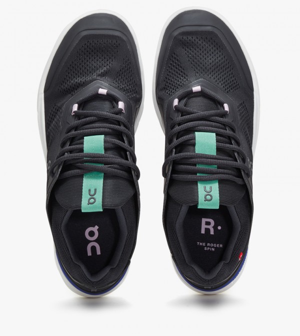 ON  Tennis Shoes - Black Casual Lace up