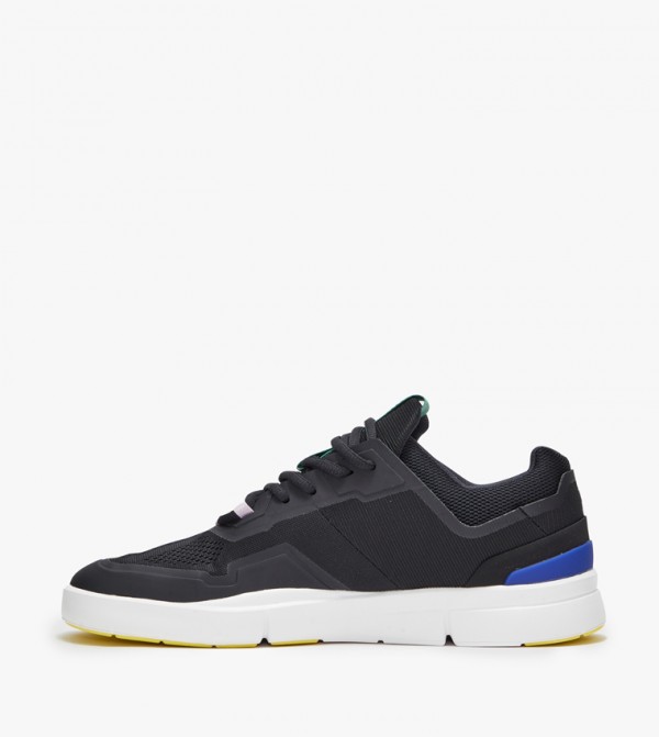 ON  Tennis Shoes - Black Casual Lace up