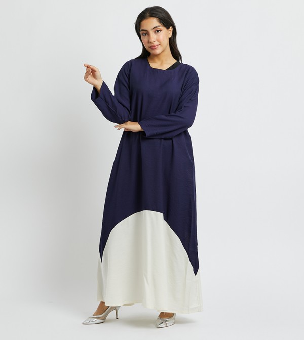 اتش ام اتش ام - NAVY BLUE Abayas