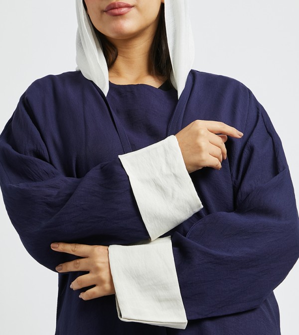 اتش ام اتش ام - NAVY BLUE Abayas