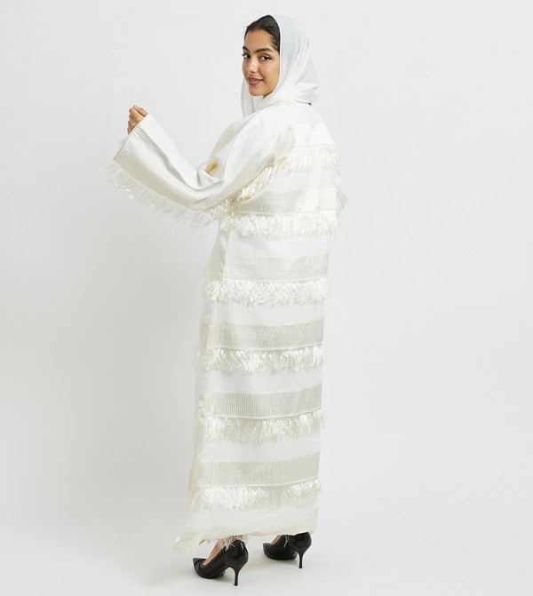اتش ام اتش ام - أبيض Abayas