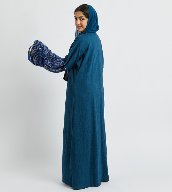 اتش ام اتش ام - أزرق Abayas